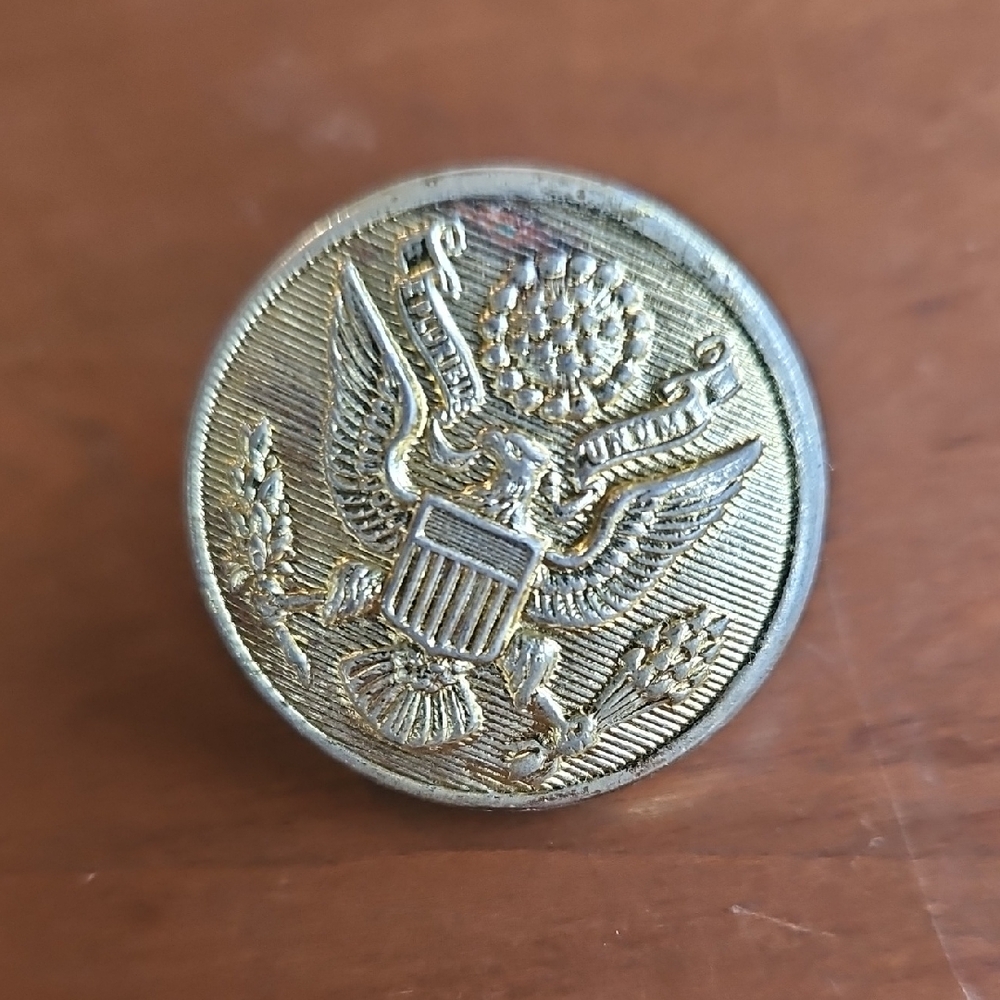 Gold and Silver Men's Accessory Button